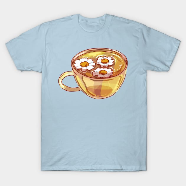 Chamomile Tea T-Shirt by saradaboru